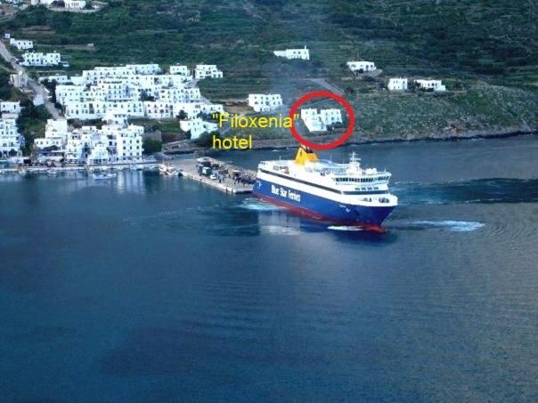 Hotel Filoxenia Aegiali Eksteriør billede